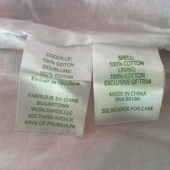 Lilly Pulitzer Cotton Pink with Blue Mini Dress Sz 00 - Picture 9 of 9